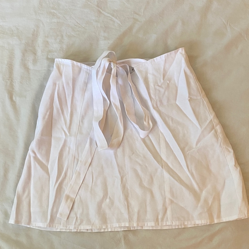 Gianni Bini White A-Line Skirt